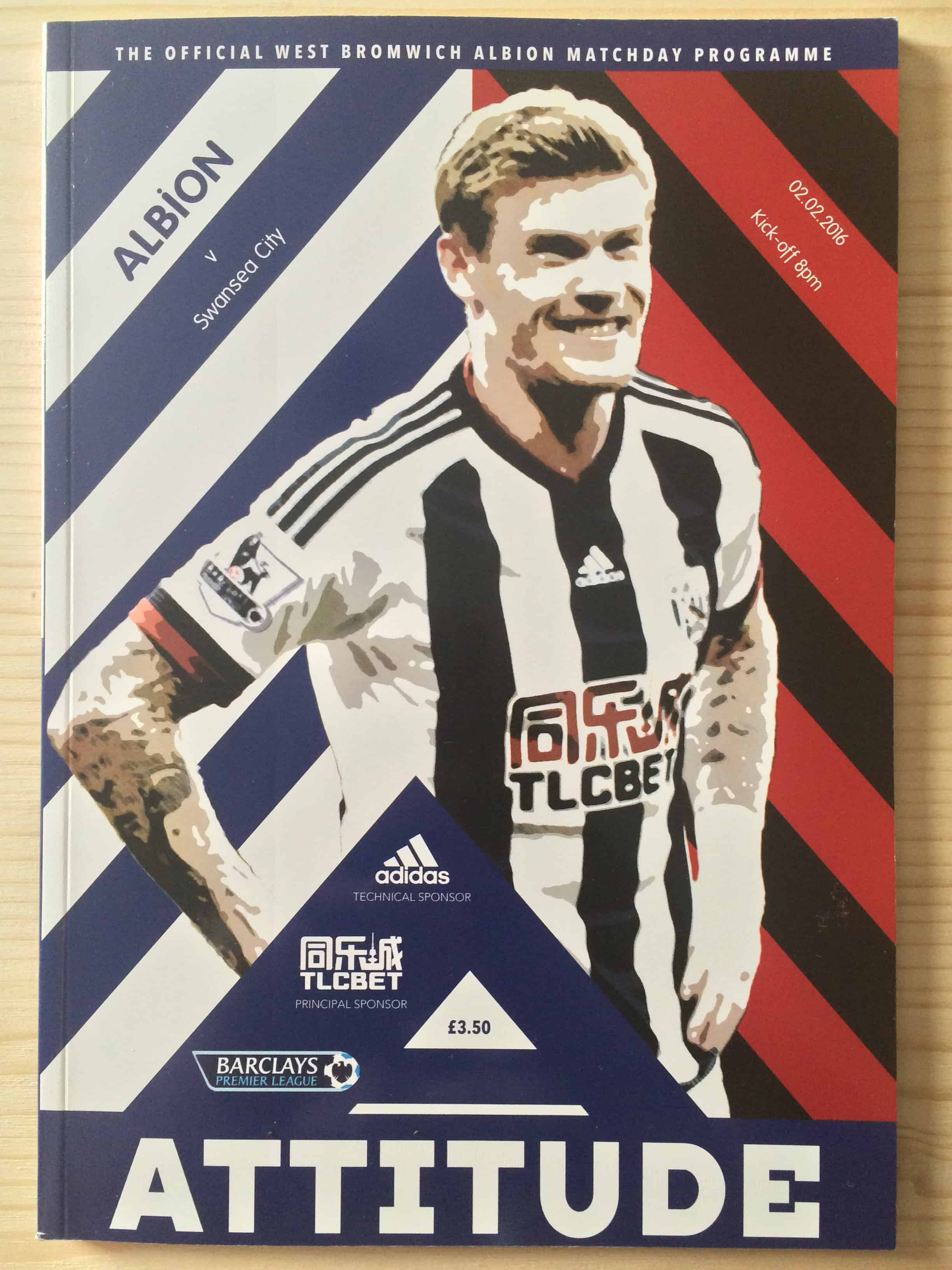 West Bromwich Albion FC  v Swansea City FC